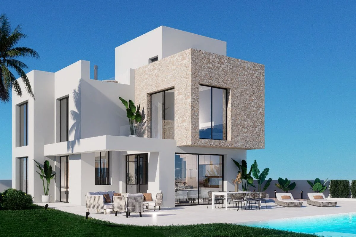 New Finestrat villas with private pools