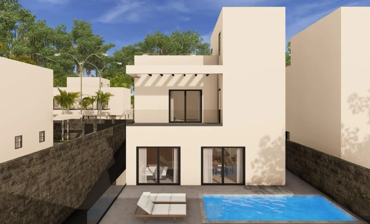 New Finestrat villa, 4 bedrooms