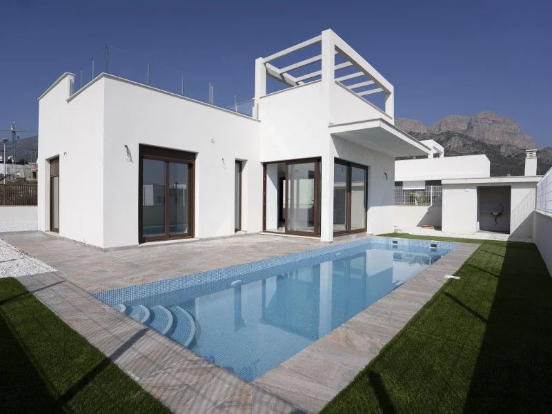 New Polop villa, 3 bedrooms