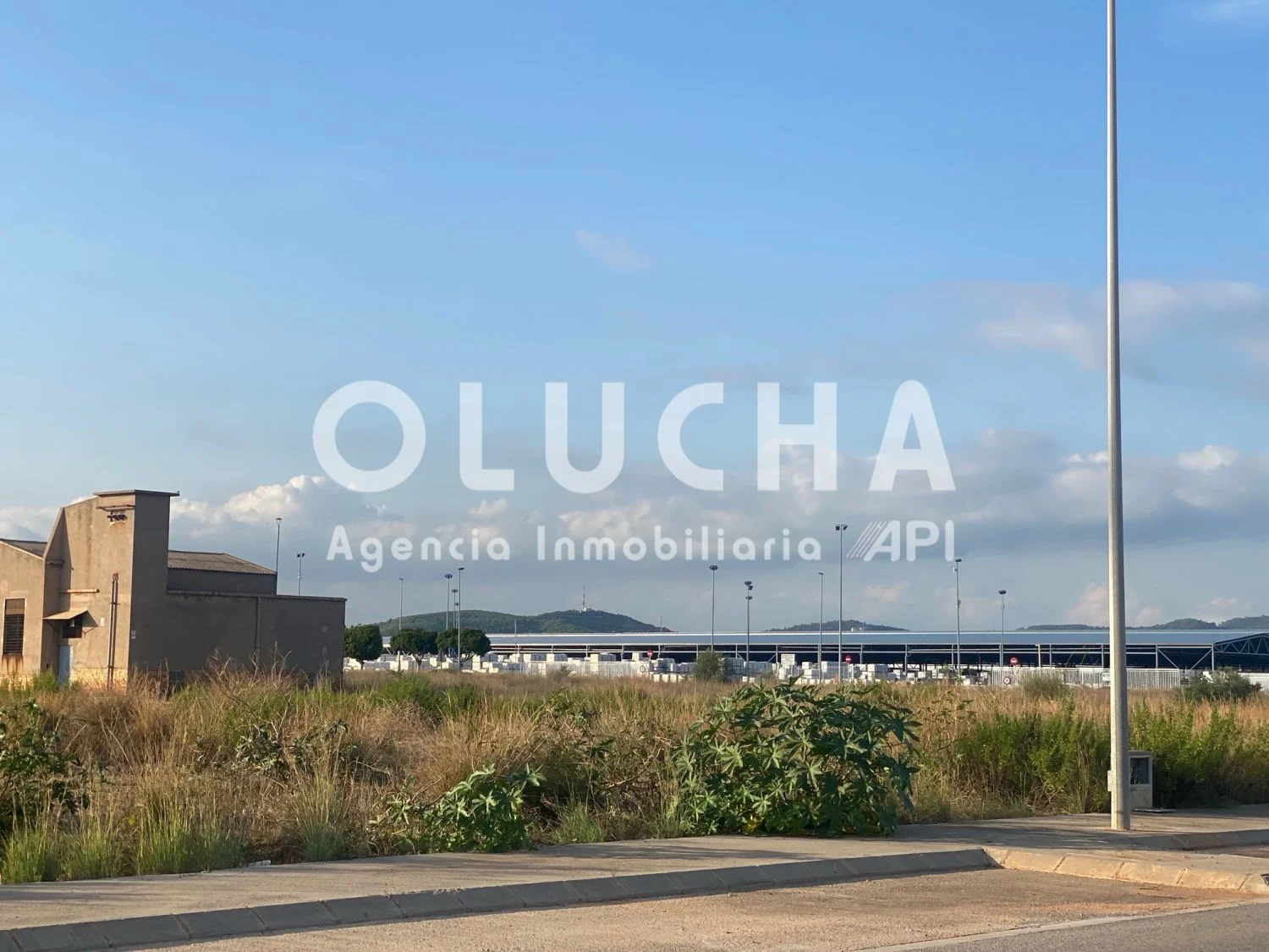 Urbanized industrial plot near Amazon