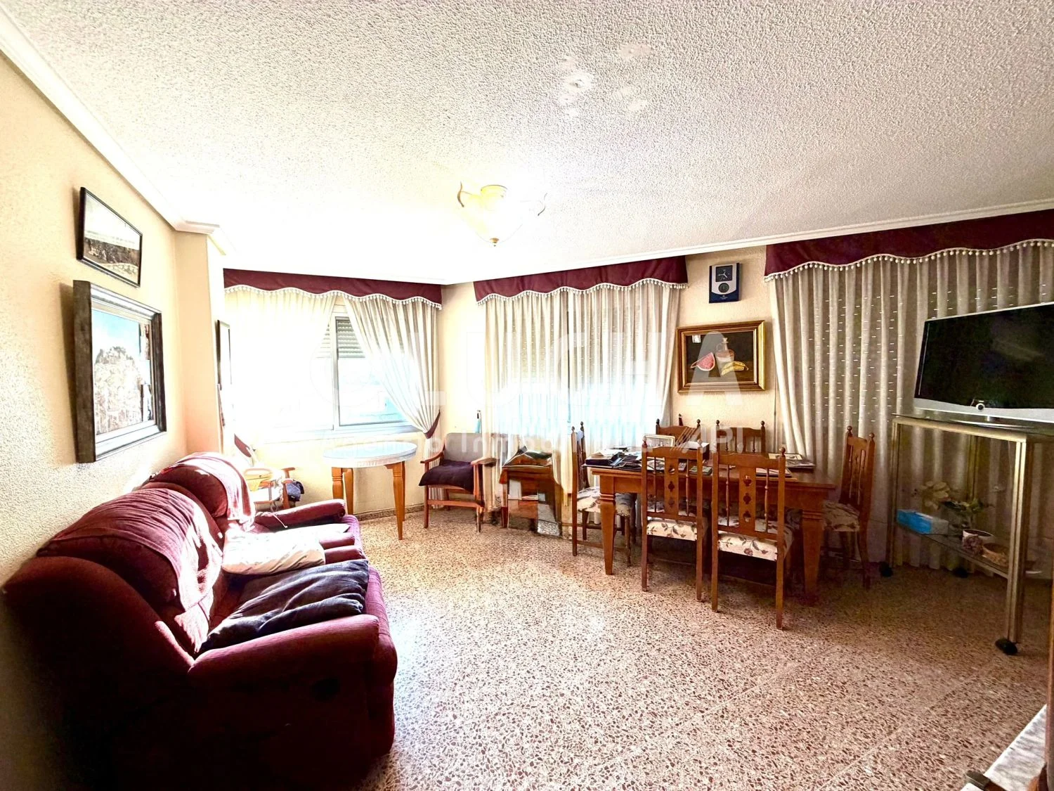 Four-bedroom flat facing Plaza España