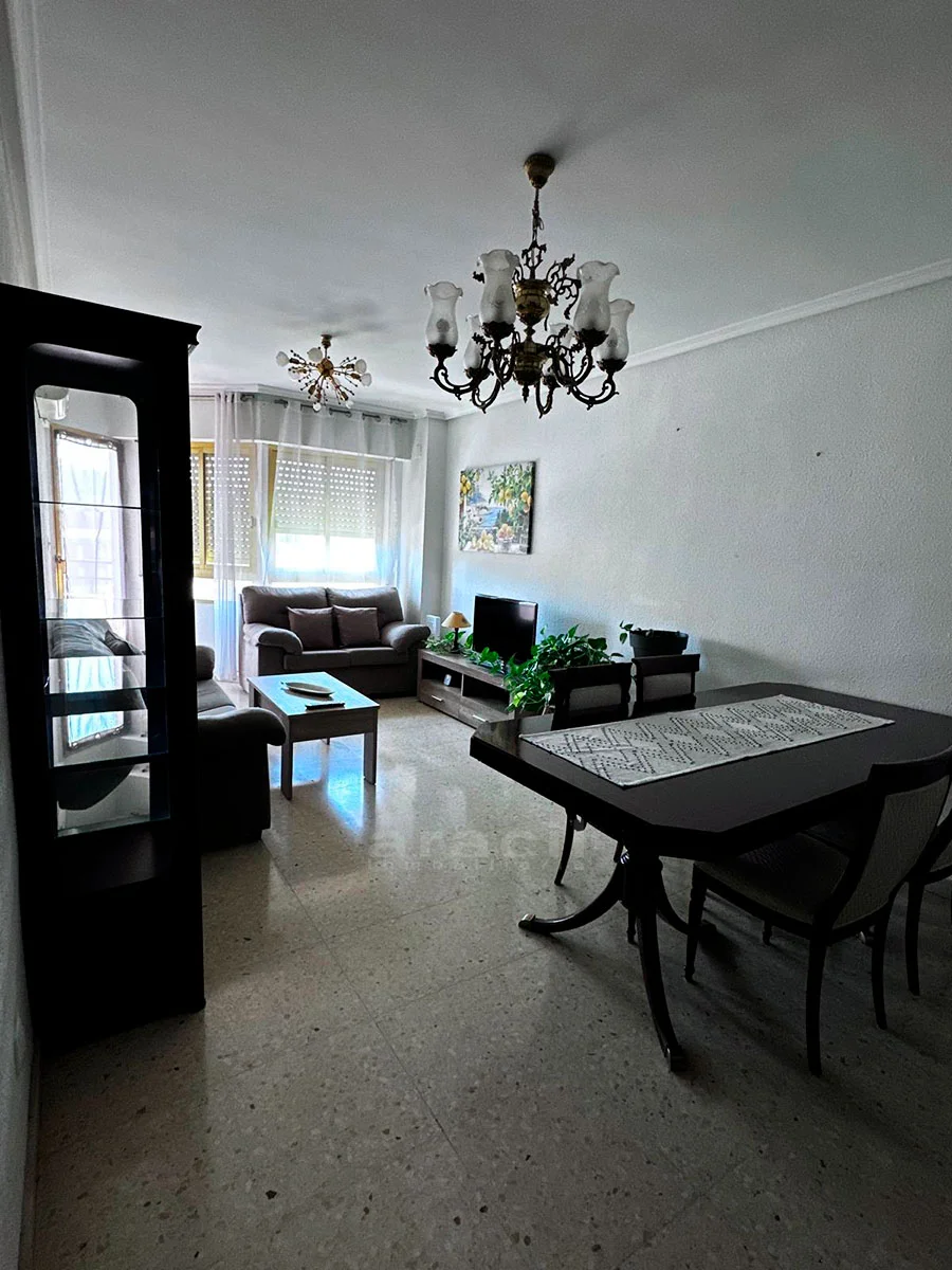 Bright eighth-floor flat with views