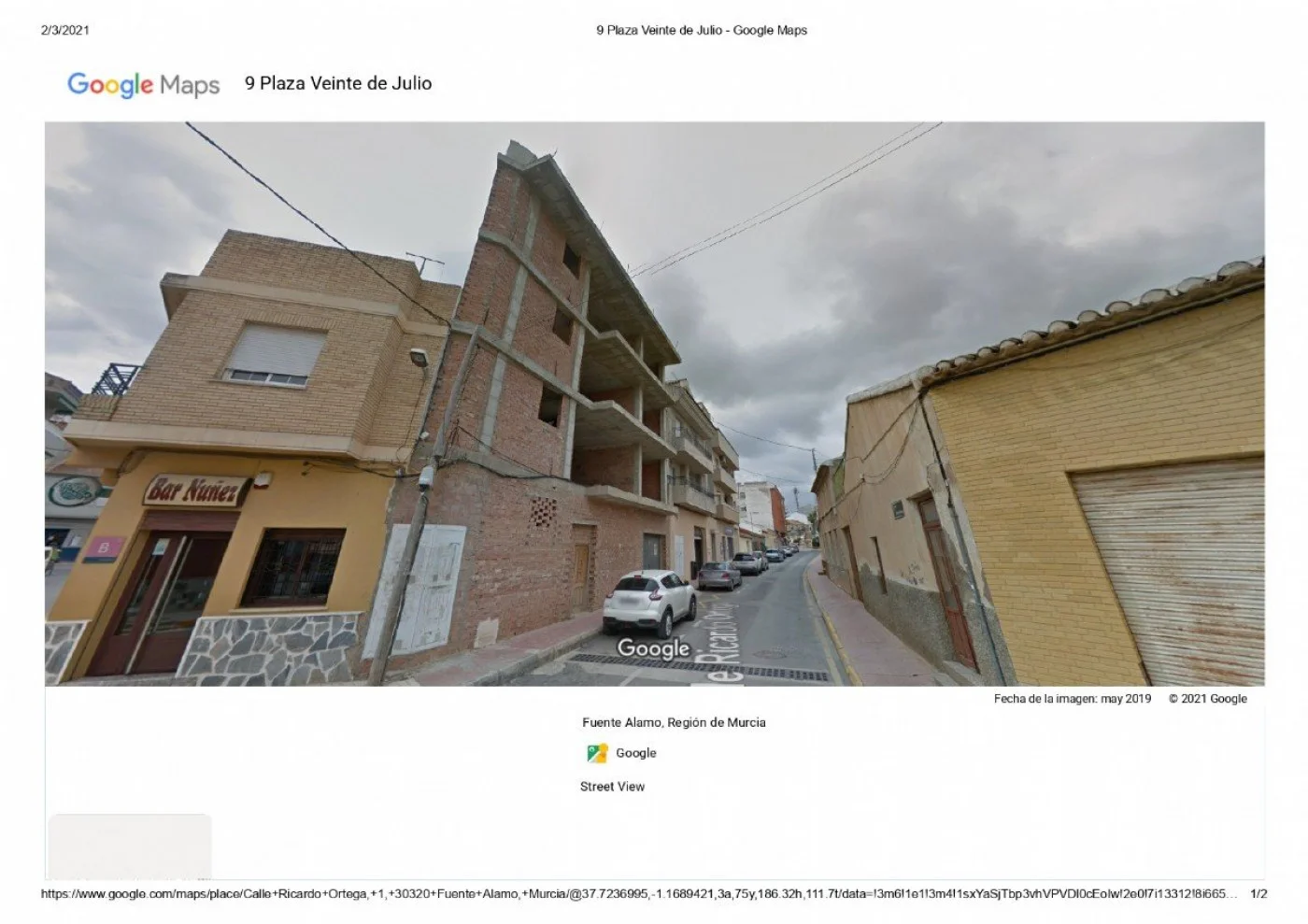 Edificio comercial en Fuente Álamo