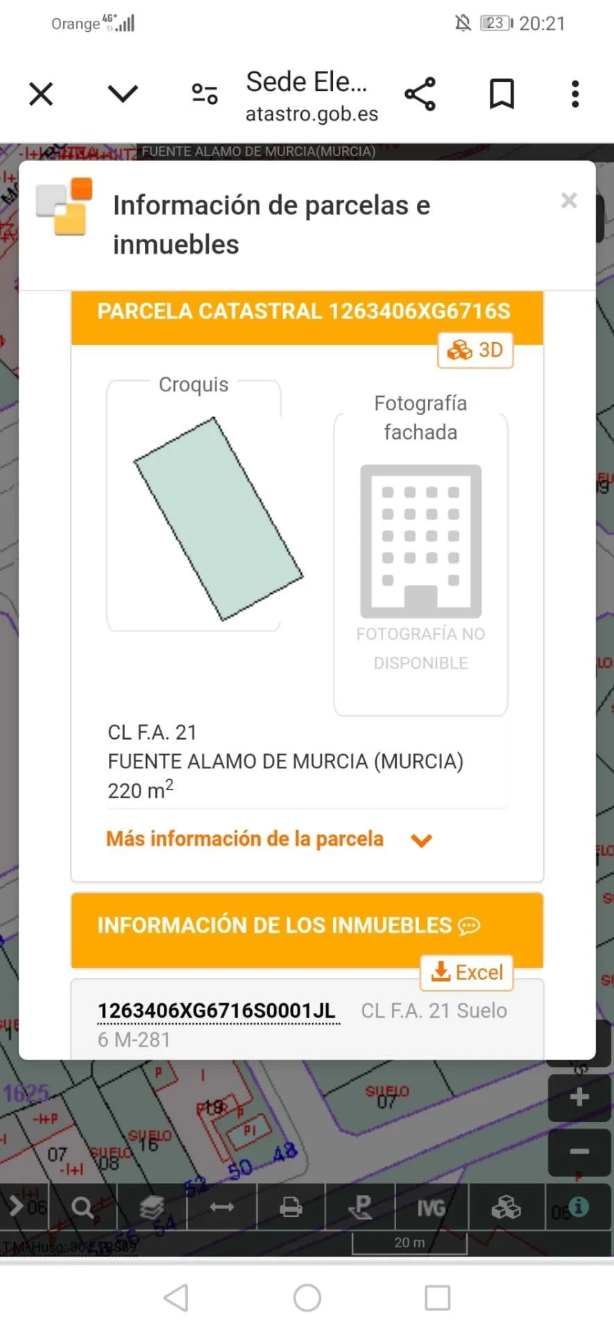Solar urbanizable en Fuente Álamo