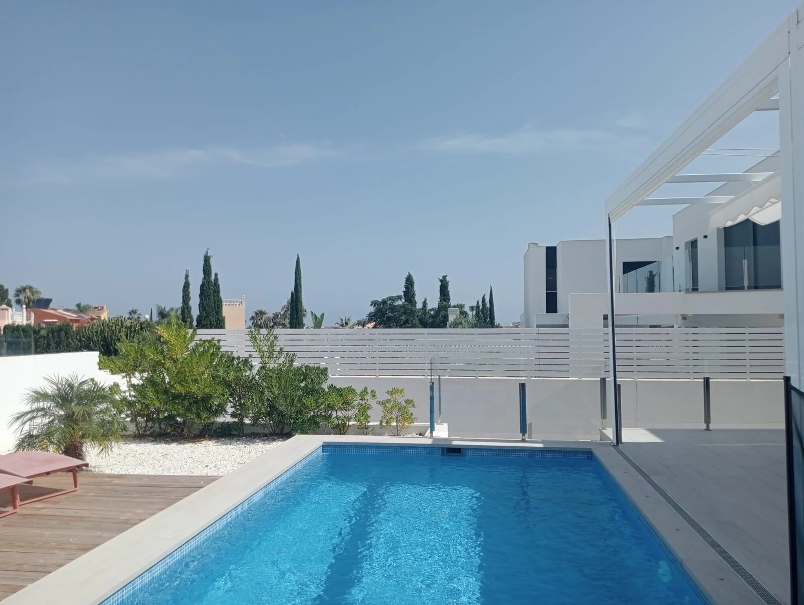 New-build villa in Denia, pool