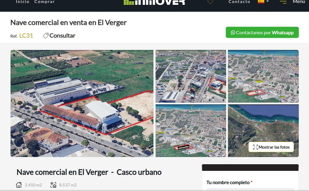Commercial warehouse in El Verger