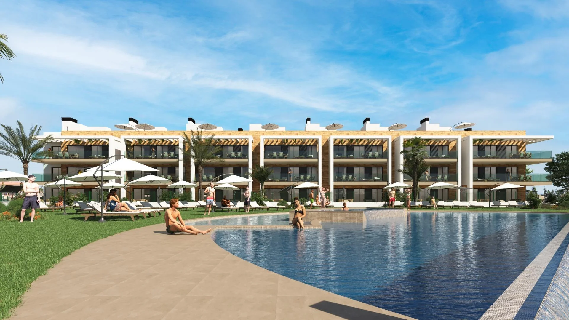 Apartamento nuevo en Los Alcázares, 2 dormitorios