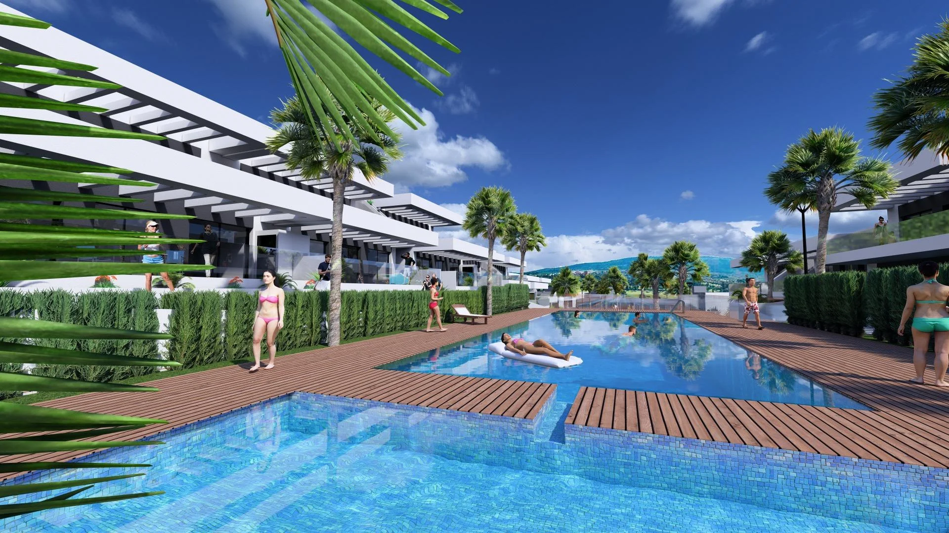 New Algorfa bungalow, 2 bedrooms