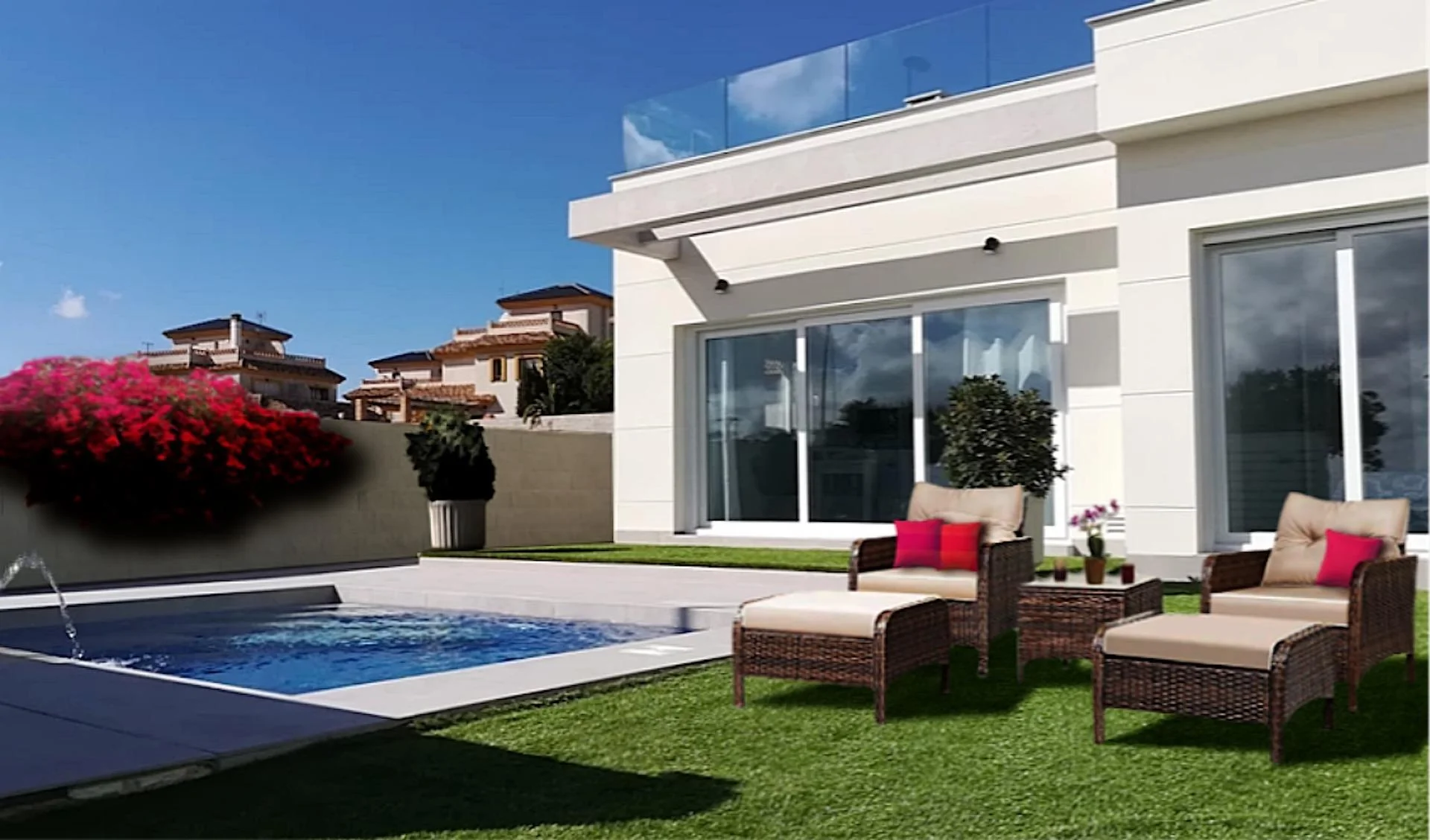 New La Herrada villa, 3 bedrooms