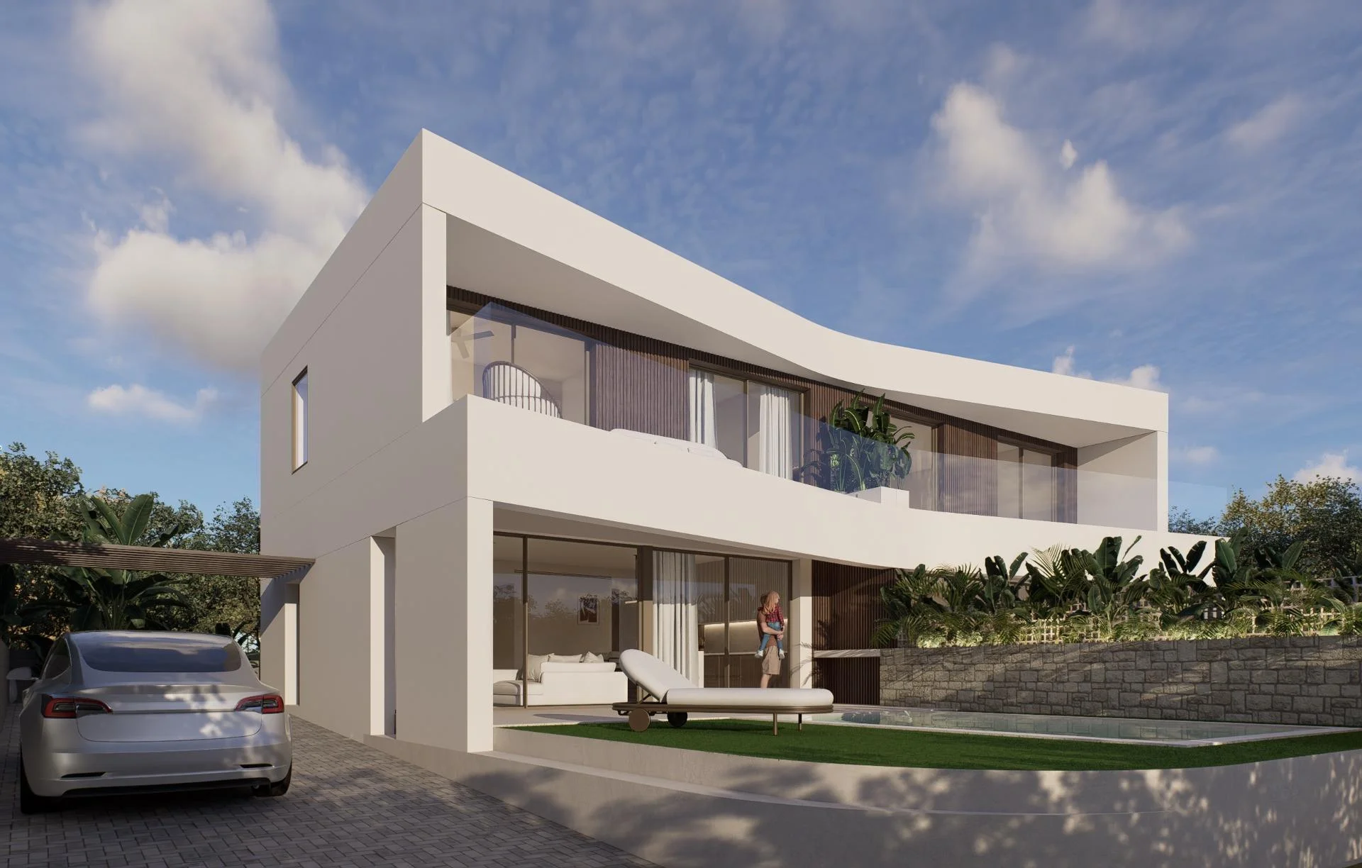 Villa nueva en Gran Alacant, 3 habitaciones