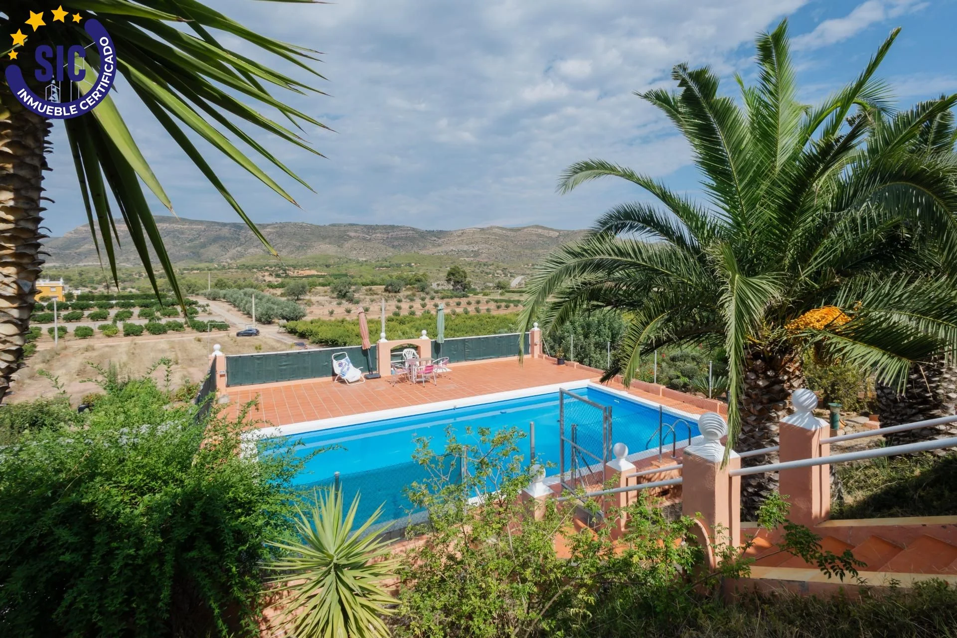 Rural chalet near Bugarra, 4 bedrooms