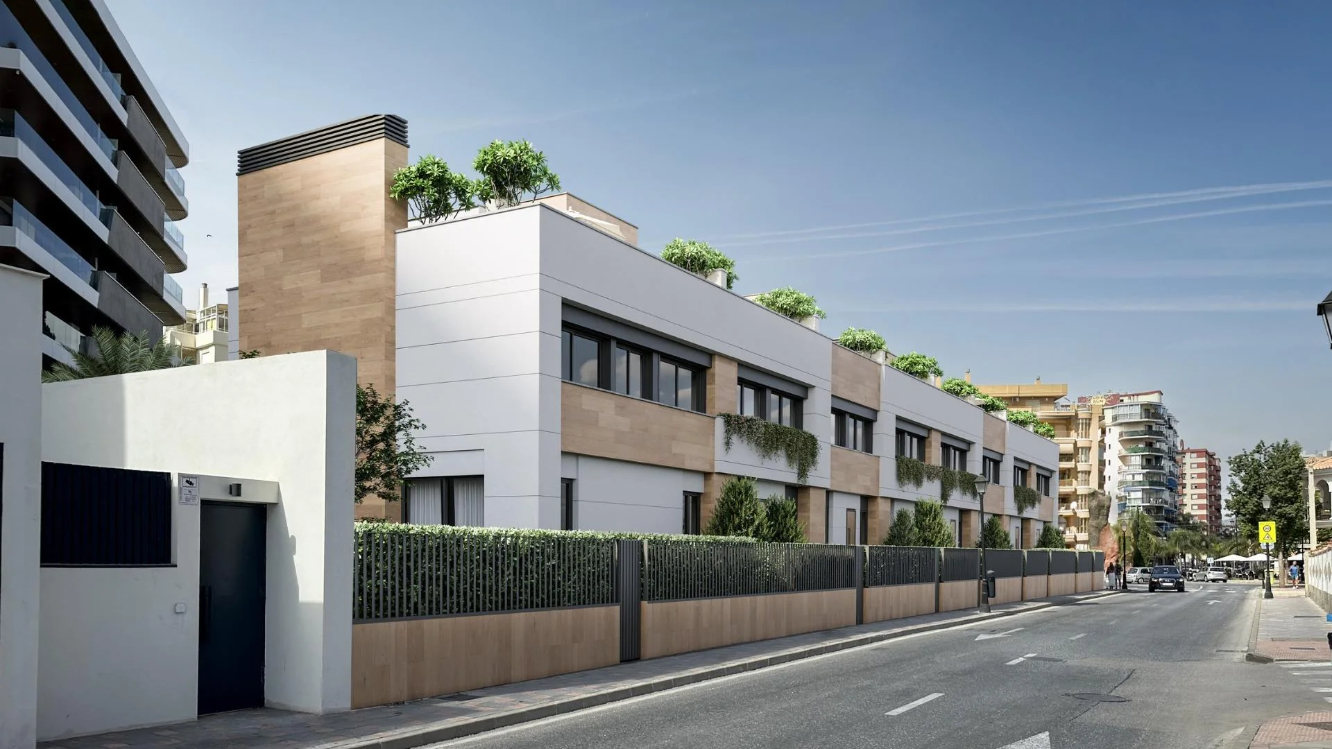 New build townhouse near Fuengirola beach