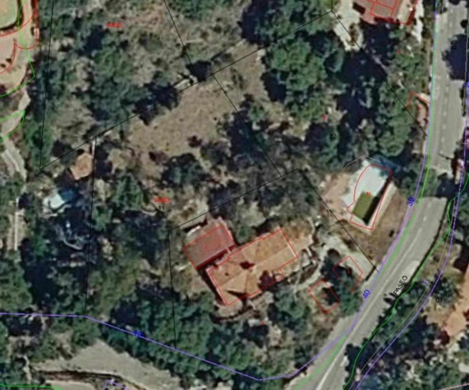 Developable plot with sea views