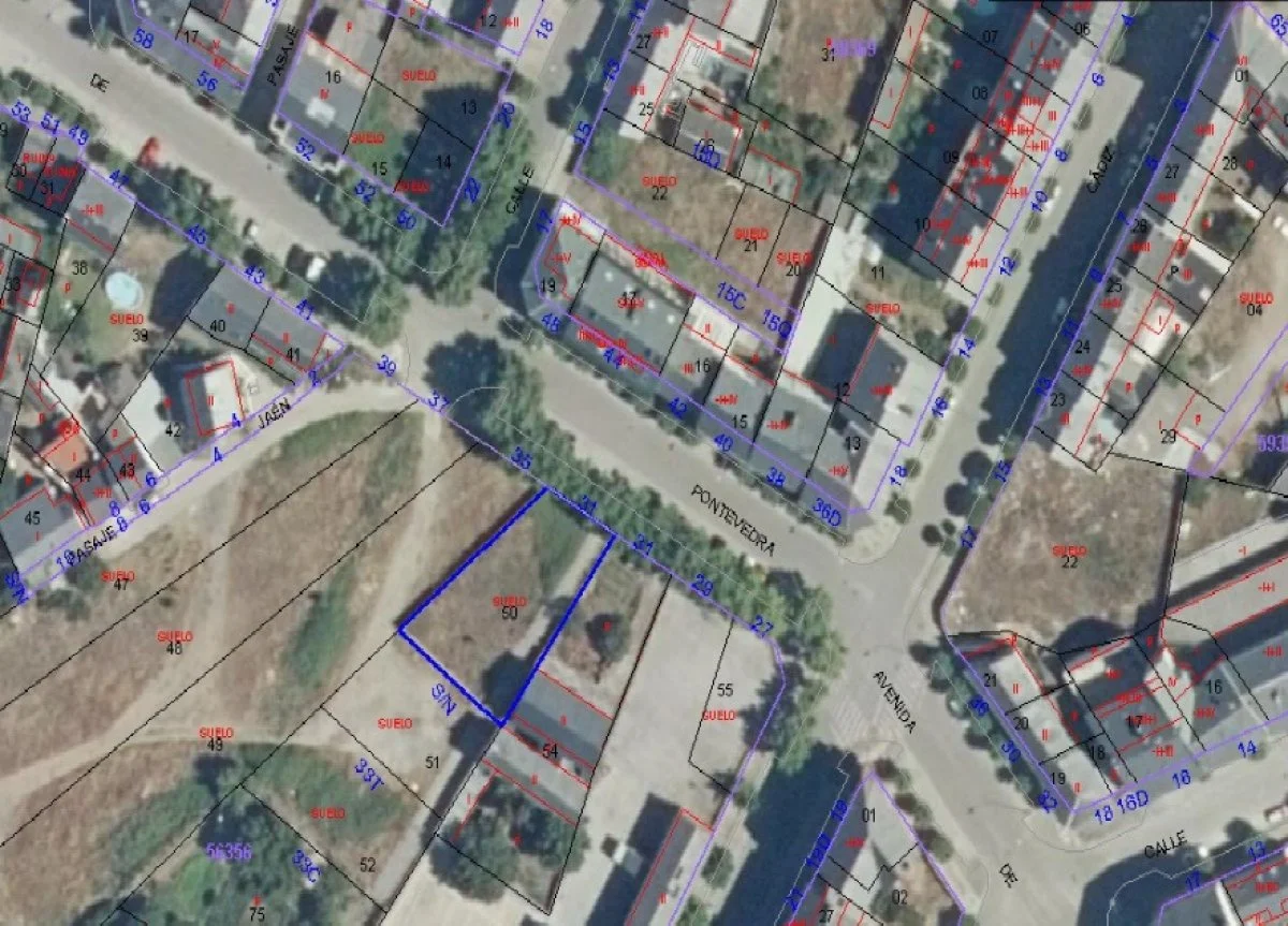 Urban plot in Flores del Sil, 540 m²