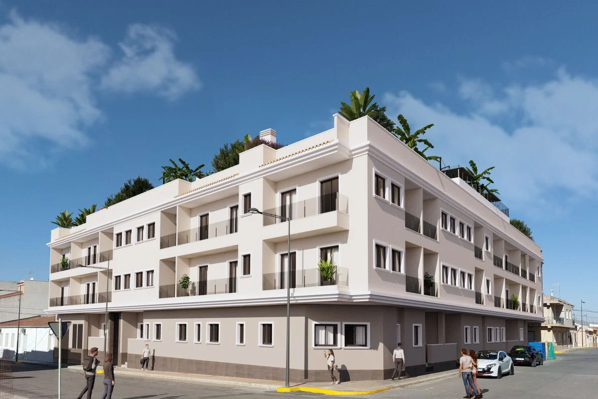 Penthouse in Algorfa, 1 bedroom