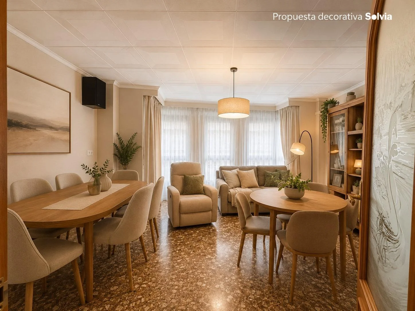 Casa versátil de cuatro dormitorios en el centro