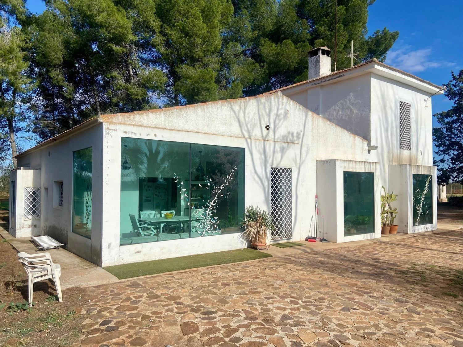 Reformed chalet with olive estate