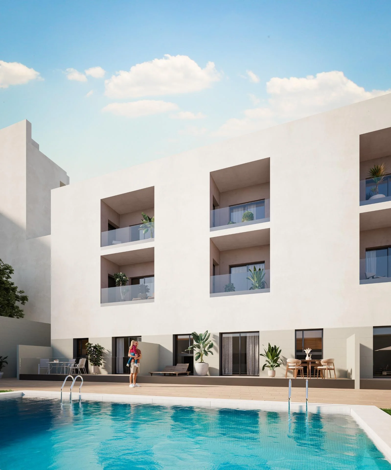Under-construction Sabadell flat, one bedroom