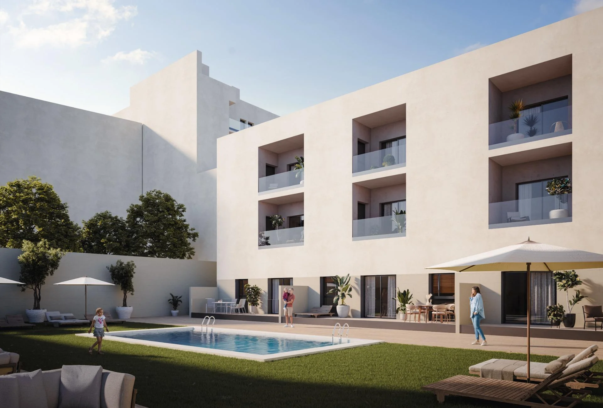 New-build Eixample flat, 4 bedrooms