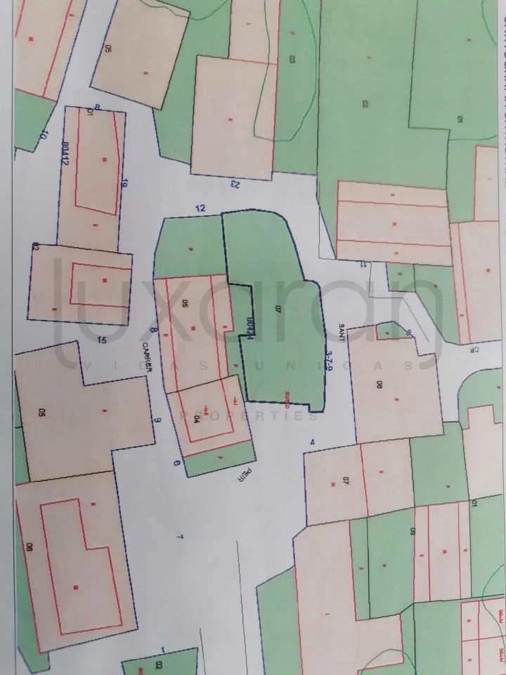 Urban land in Vila with certificates