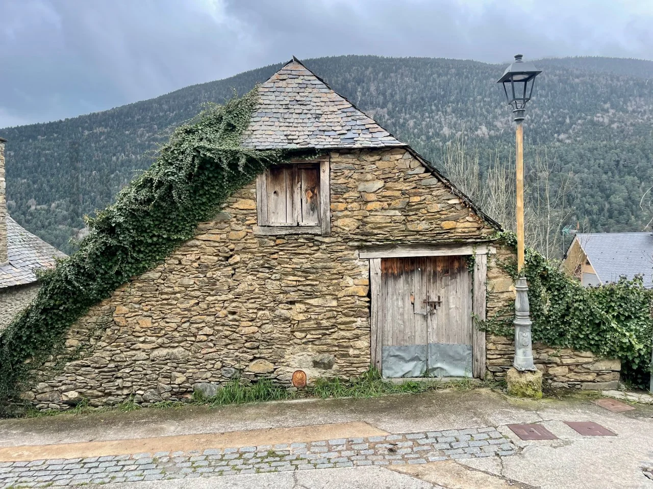 Mountain house project with three units