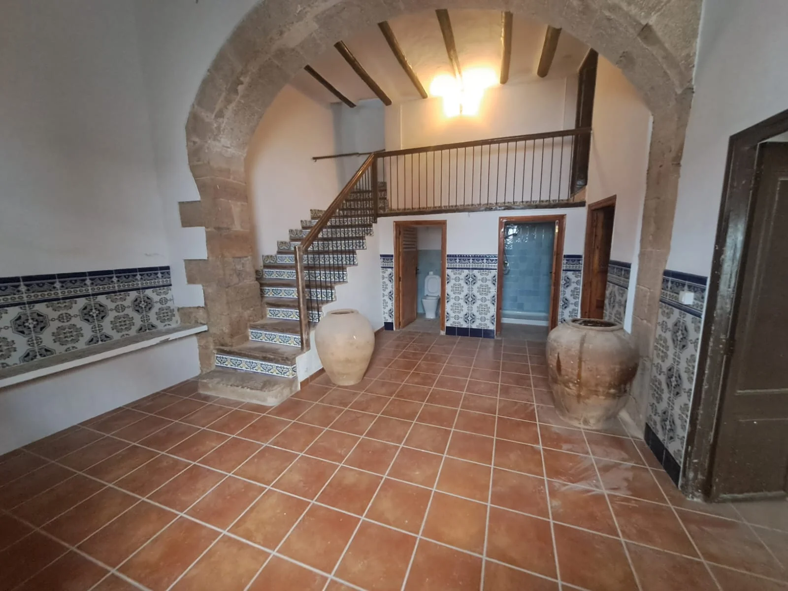 Rural house project in historic centre