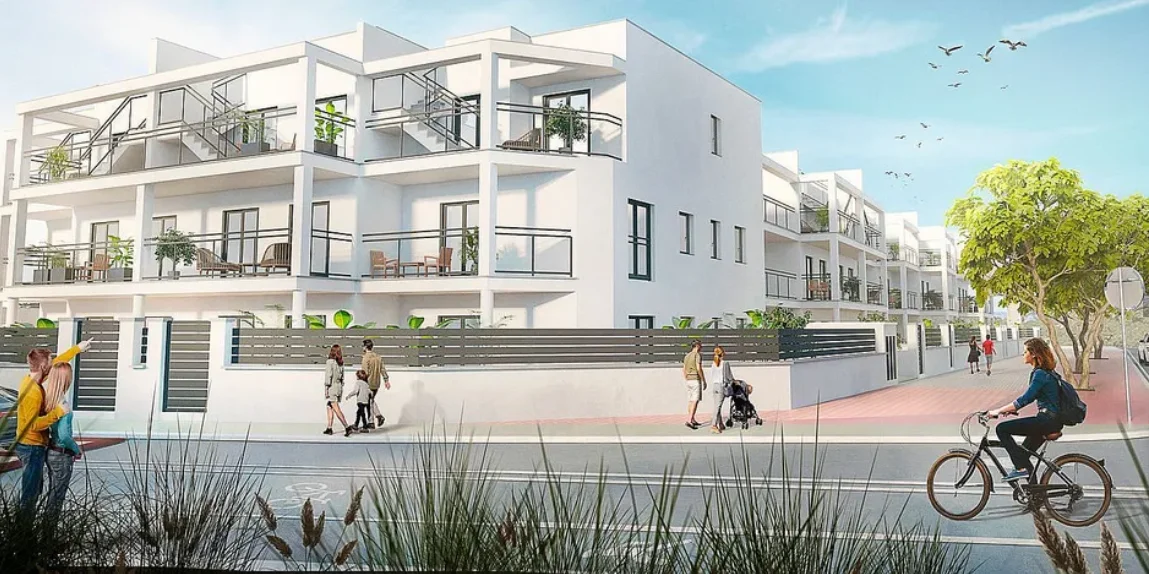 Seafront new-build development in Vinaròs