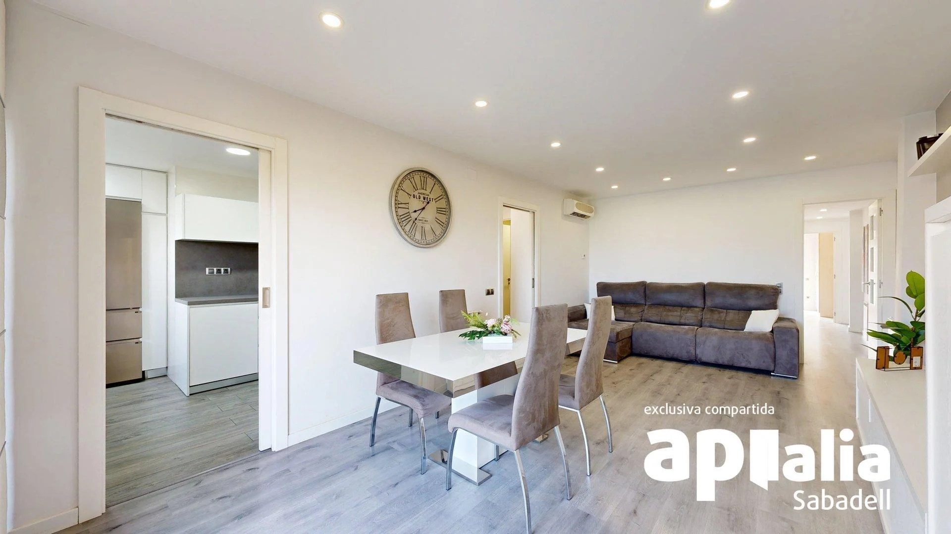 Reformed three-bedroom flat in La Romanica
