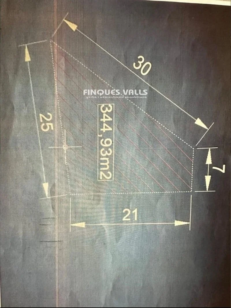 Urban plot in Albinyana, 345 m²