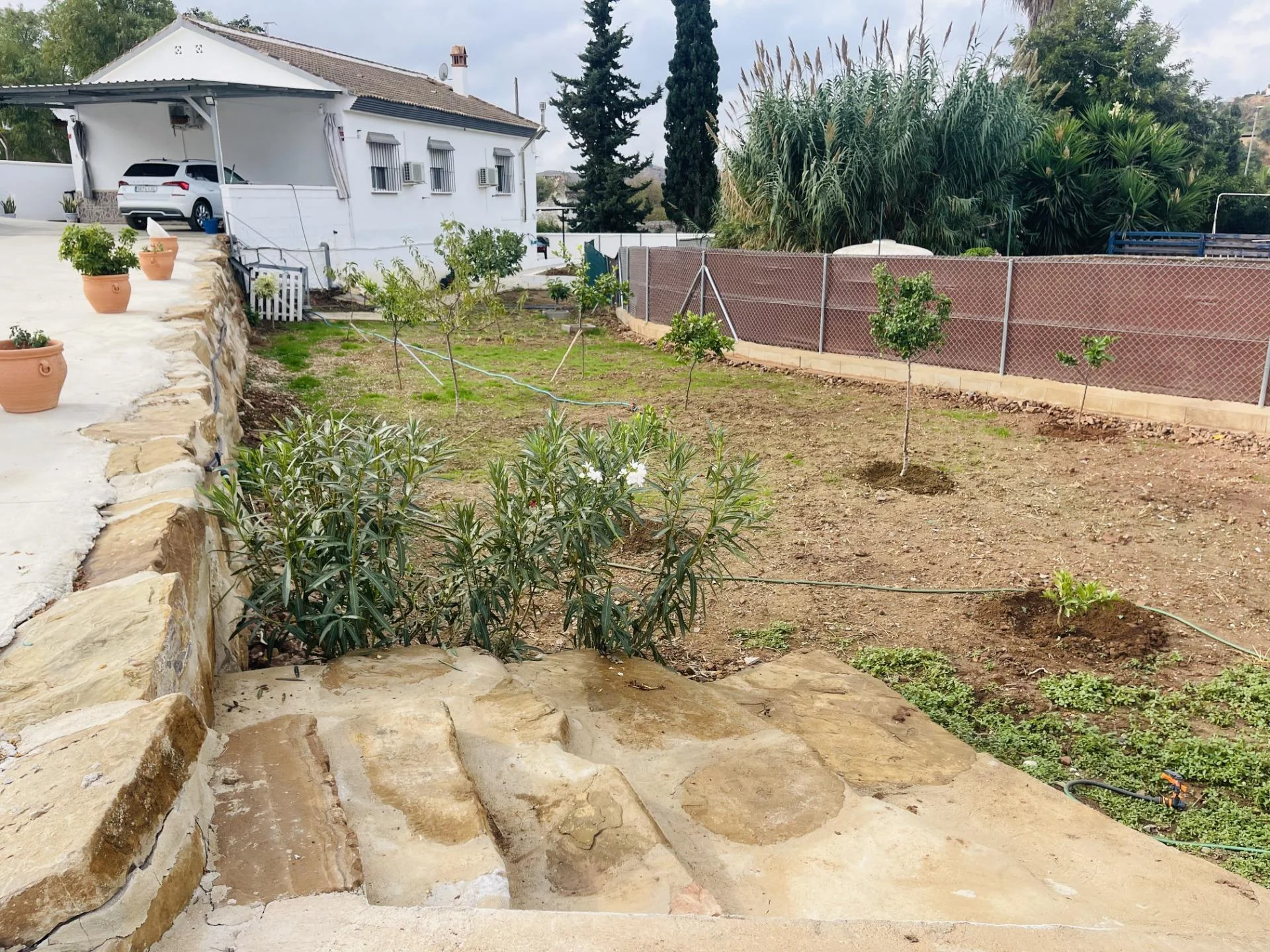 Spacious Almogía house with large plot