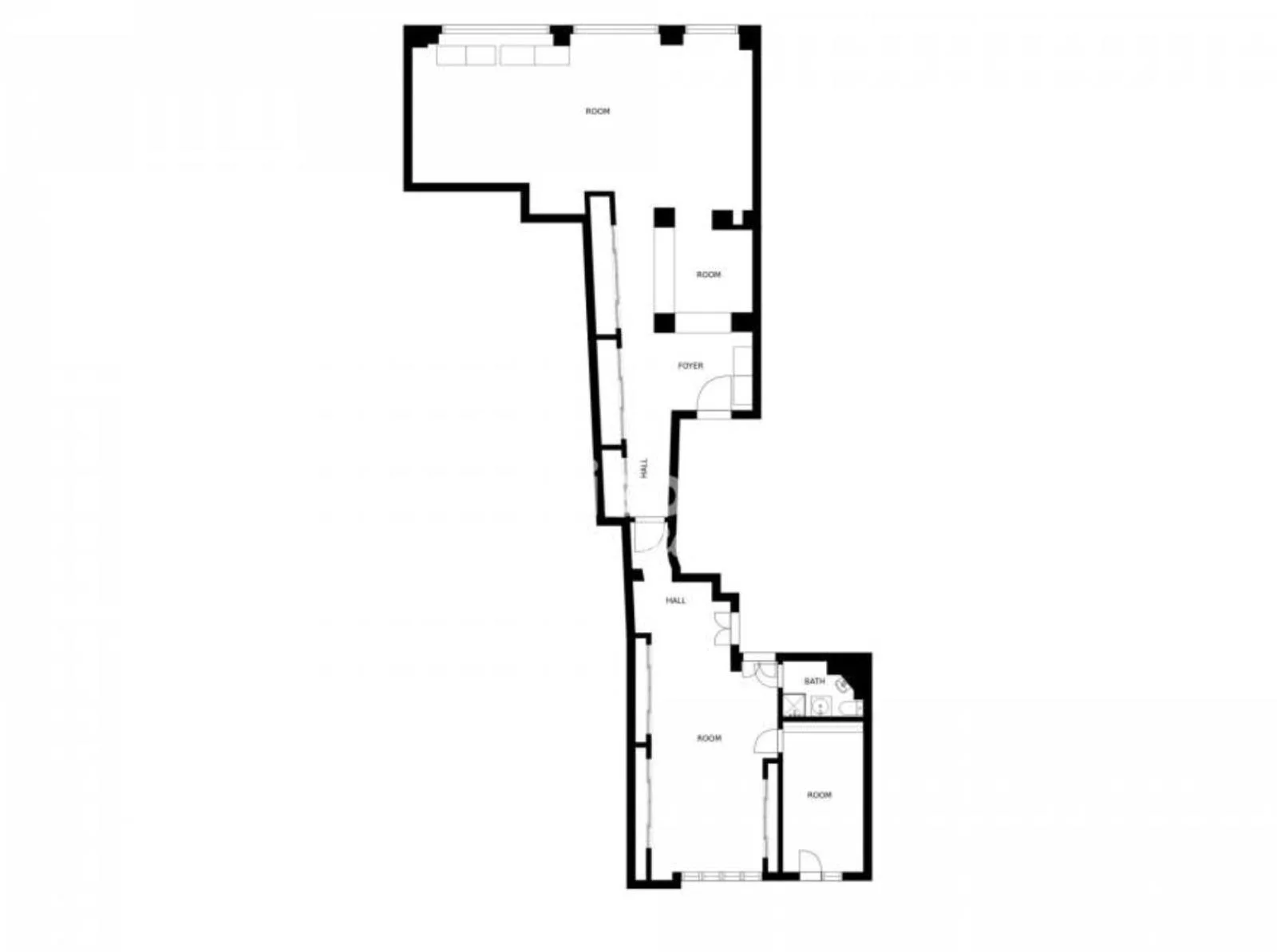 Large historic-centre office, 209 m²