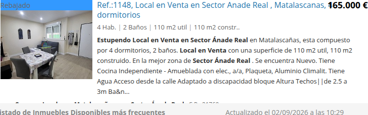 Local nuevo en Matalascañas con cuatro estancias