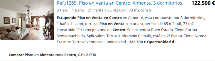 Piso céntrico en buen estado, 3 dormitorios