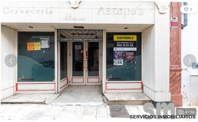 Local comercial en Estepa de 161 m²