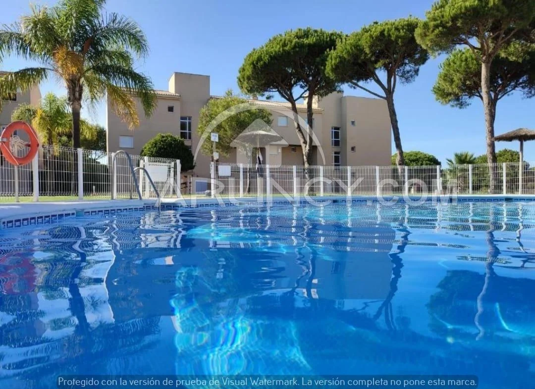 Modern apartment with communal pool