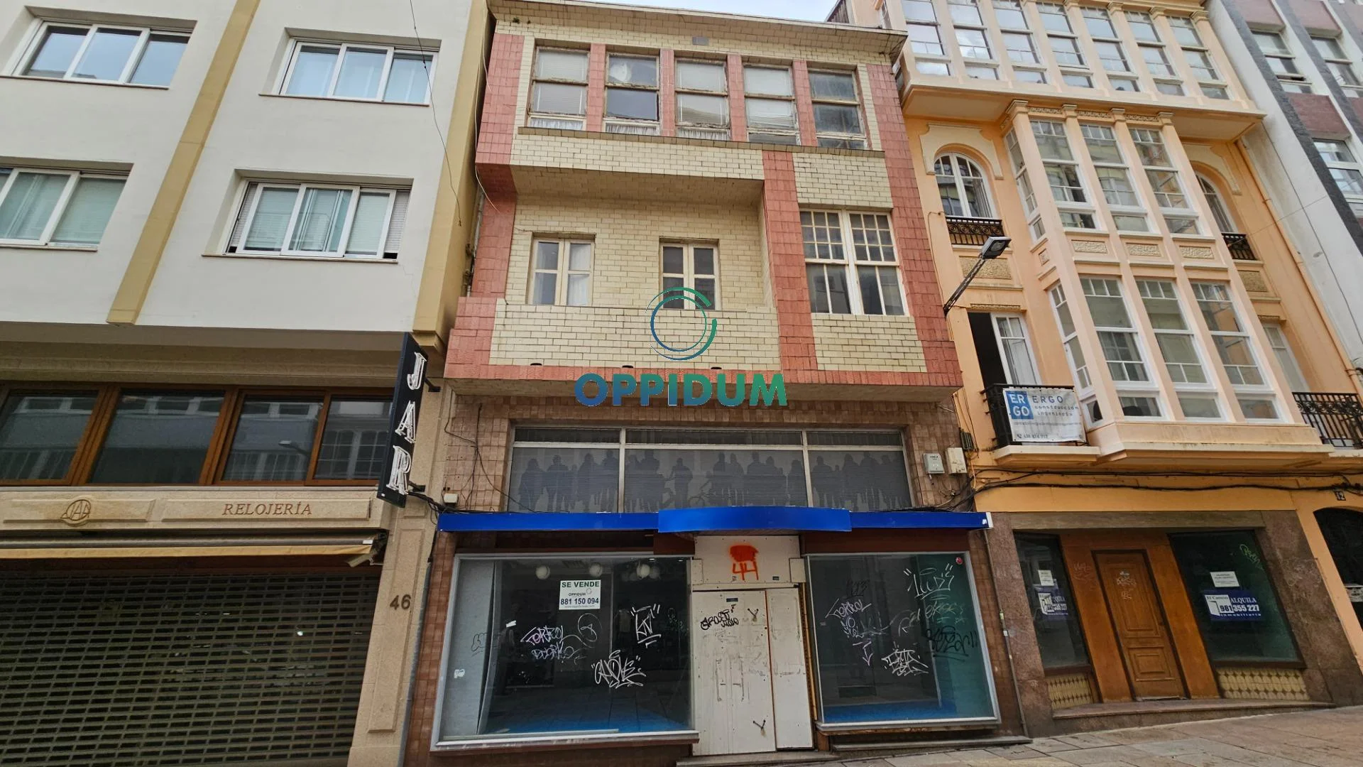 Rehabilitation building in Ferrol centre