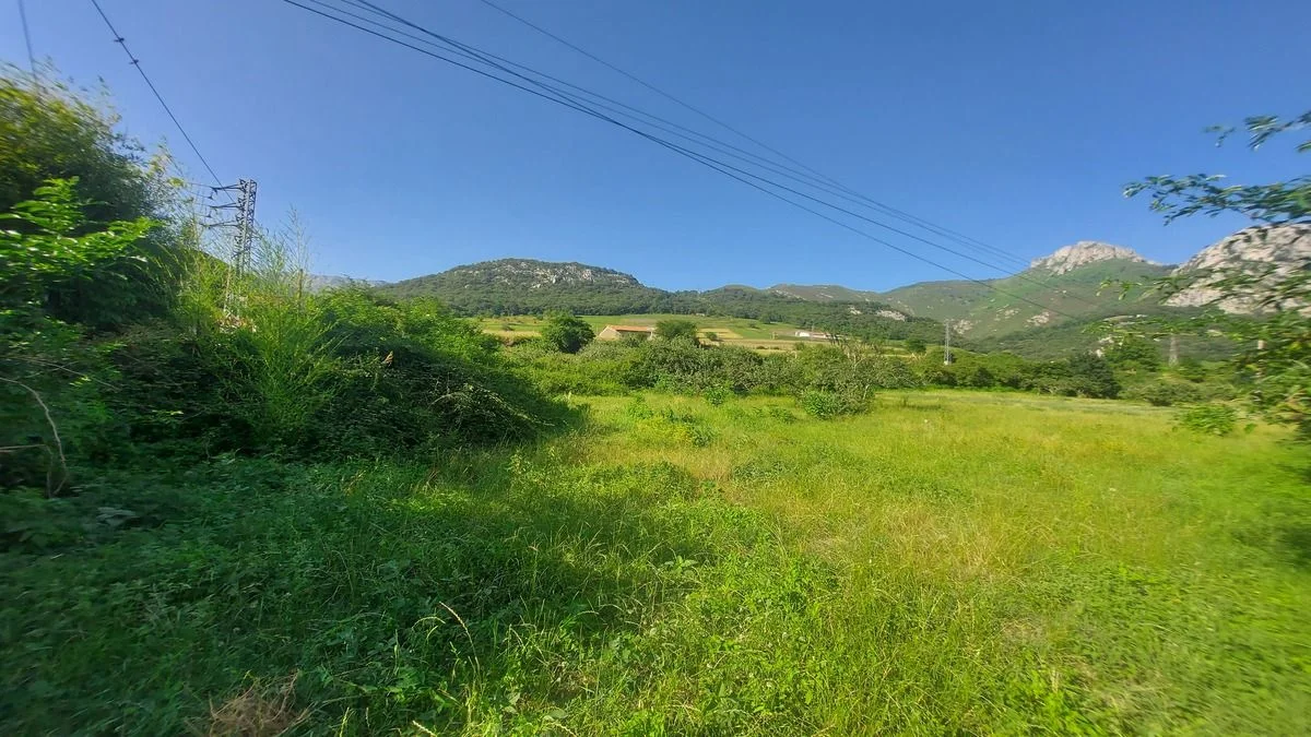 Urban plot near Picos de Europa