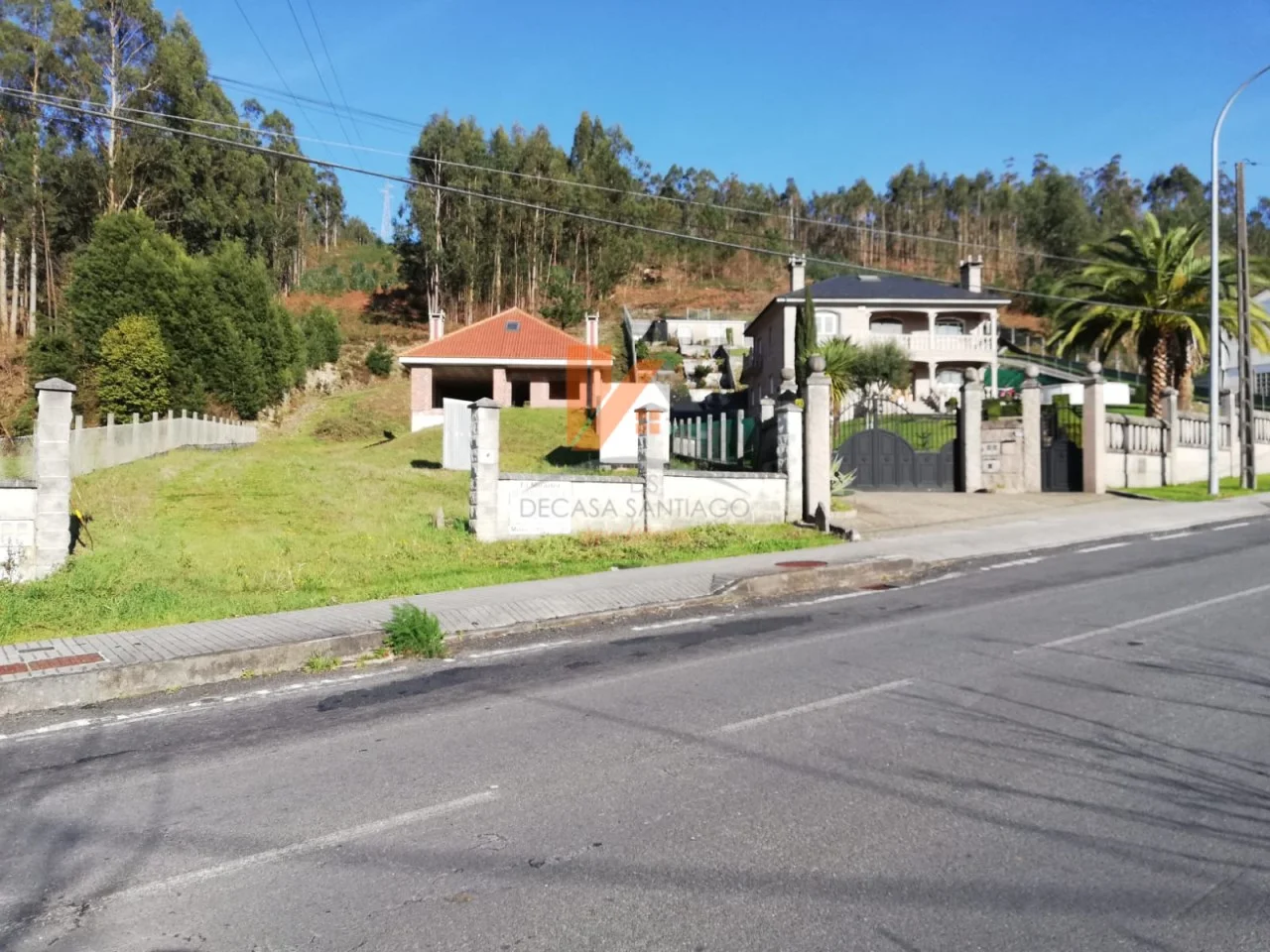 Chalet en construcción cerca de Santiago