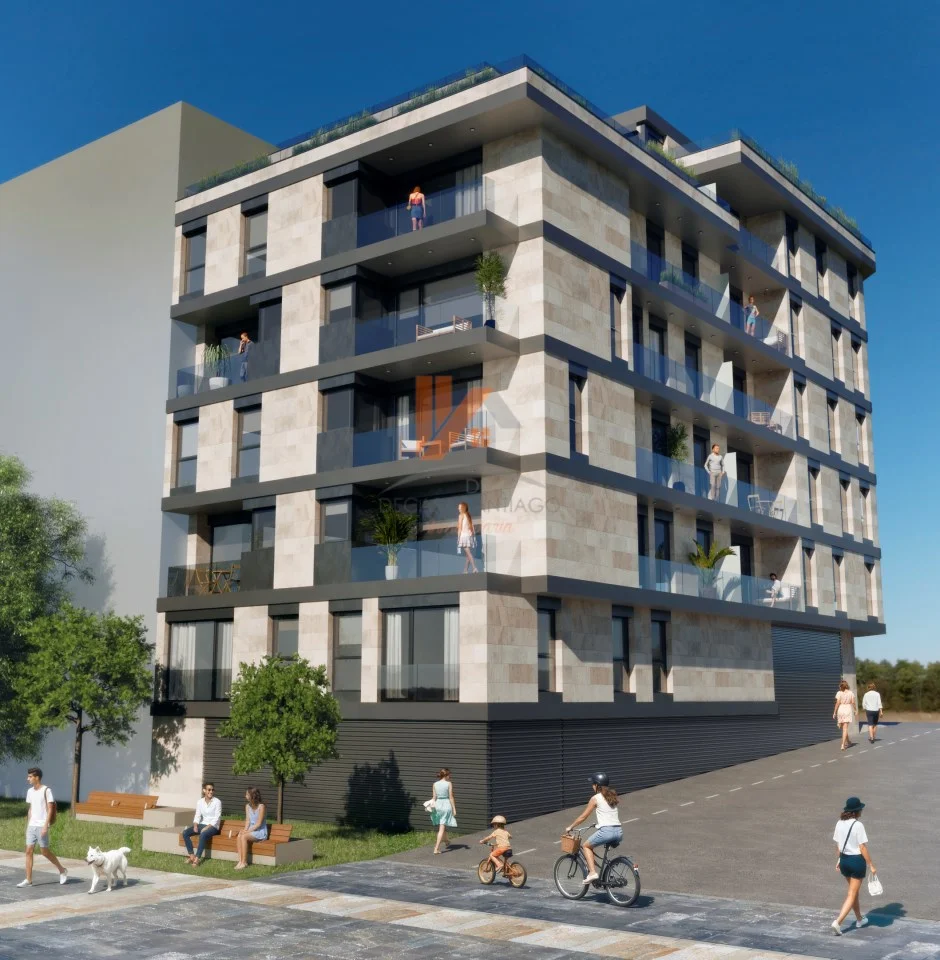 Beachfront new-build flat, 3 bedrooms