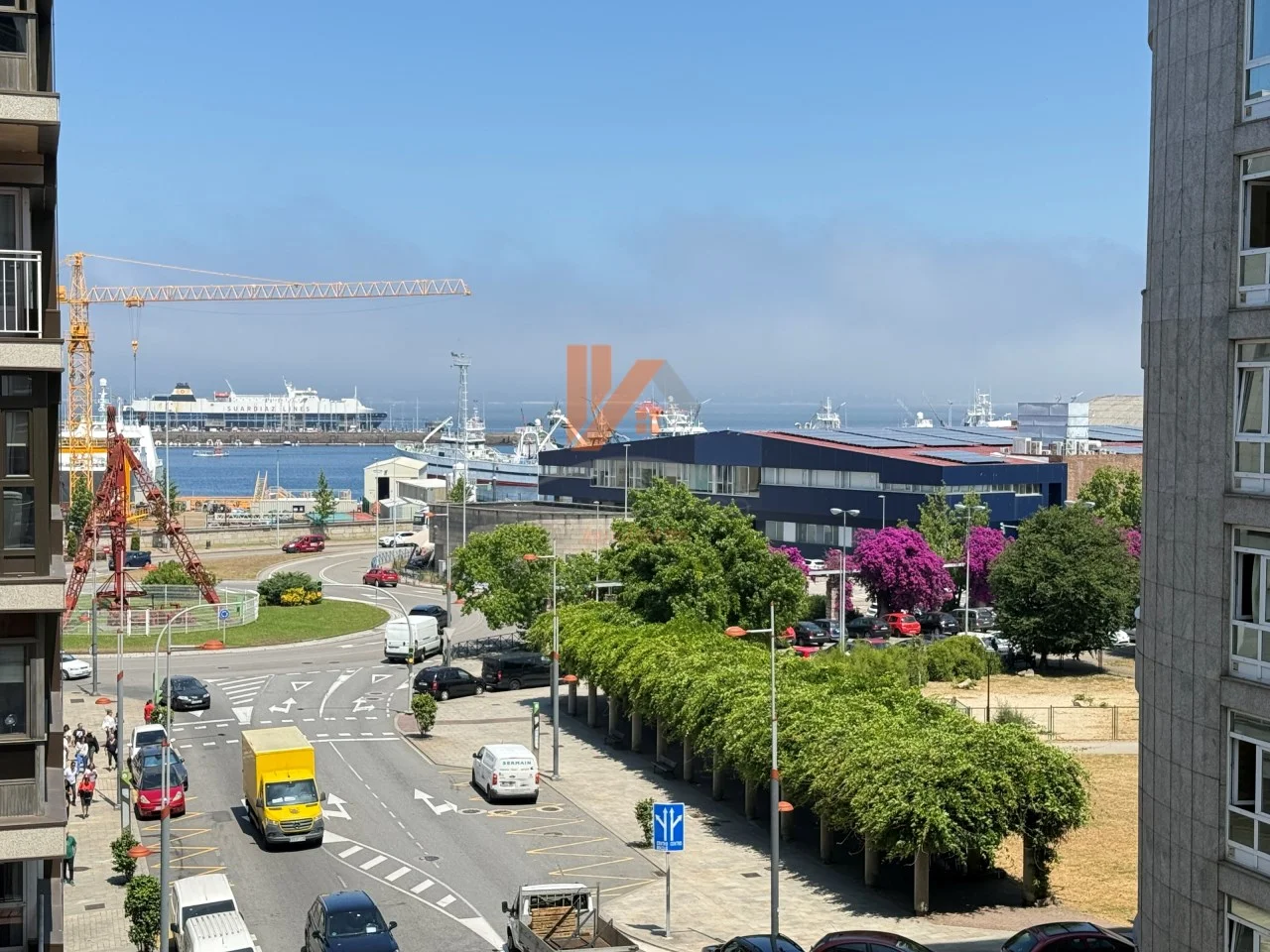 Amplio piso en Vigo con vistas al mar