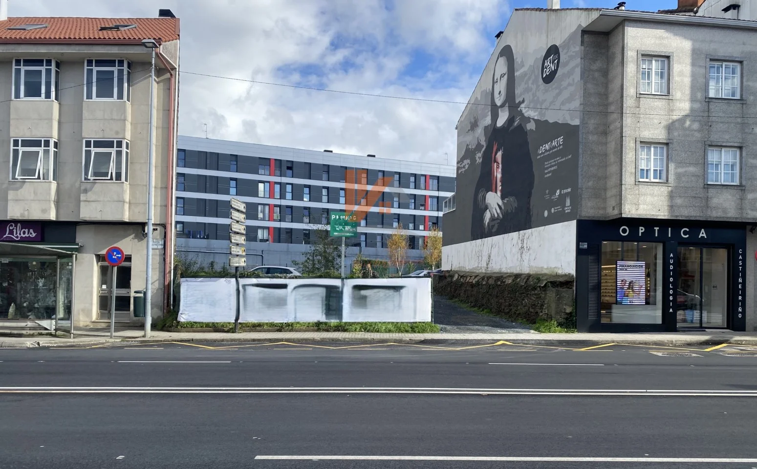 Parcela edificable en Santiago de 915 m²