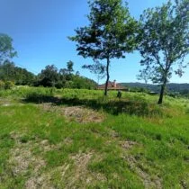Developable plot near Ponteareas, elevated views