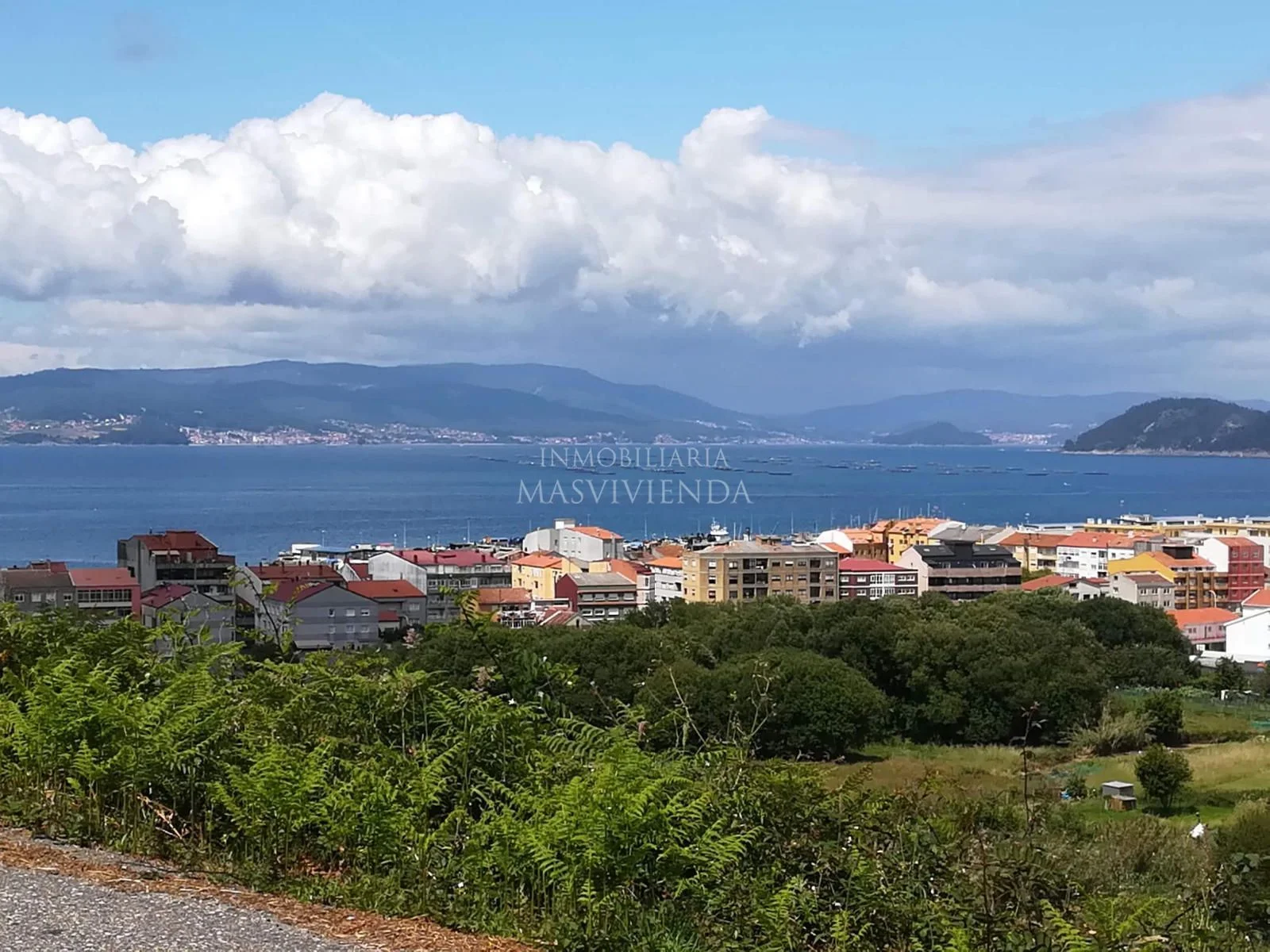 Parcela urbana en Bueu con vistas a la ría