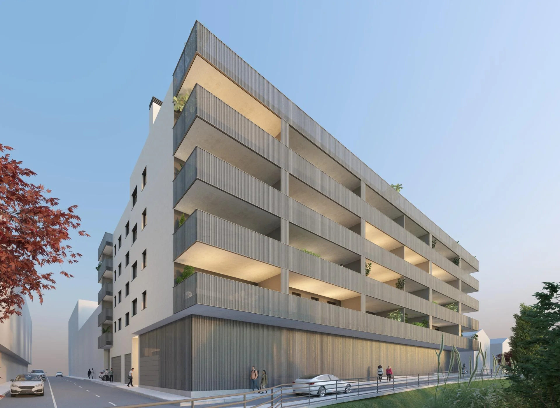 New-build Queiles flat, 2 bedrooms