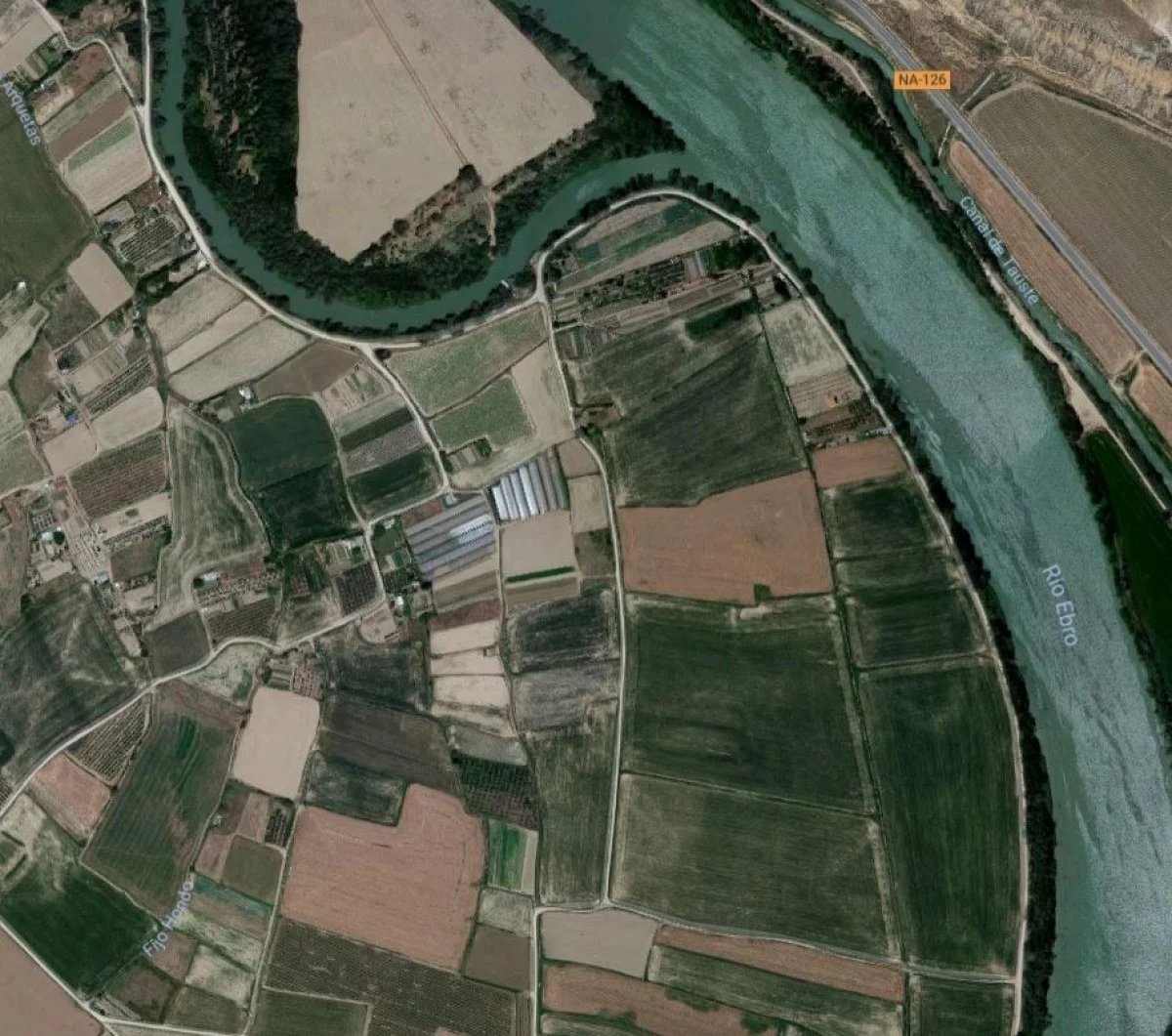 Irrigated rural land near Tudela