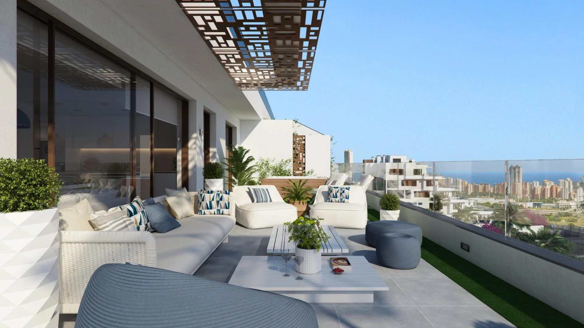 New apartment with sea views