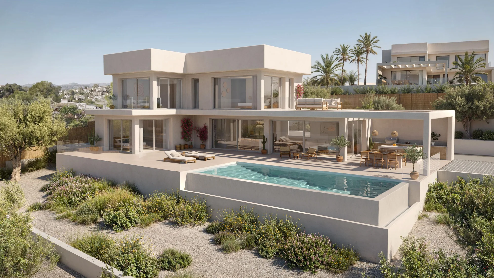 New Jávea villa with sea views