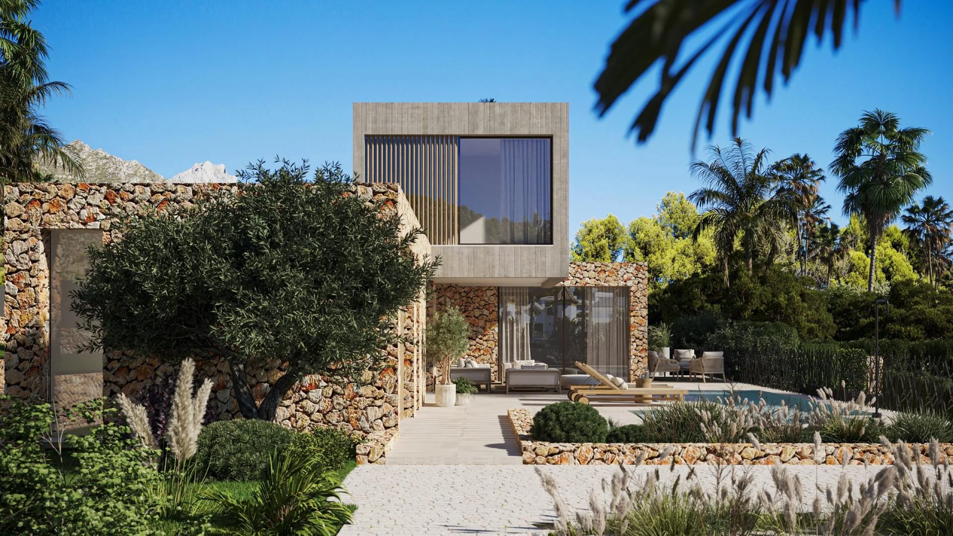Villa nueva en Jávea, 468 m², piscina