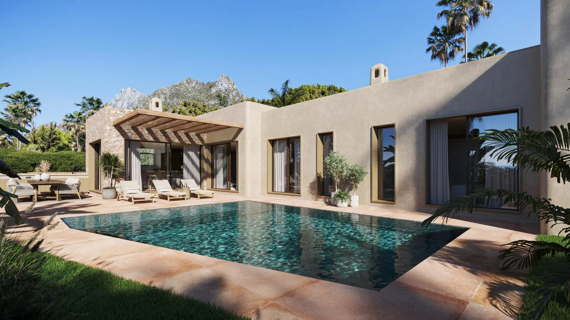 Villa nueva en Valle del Sol, 342 m²