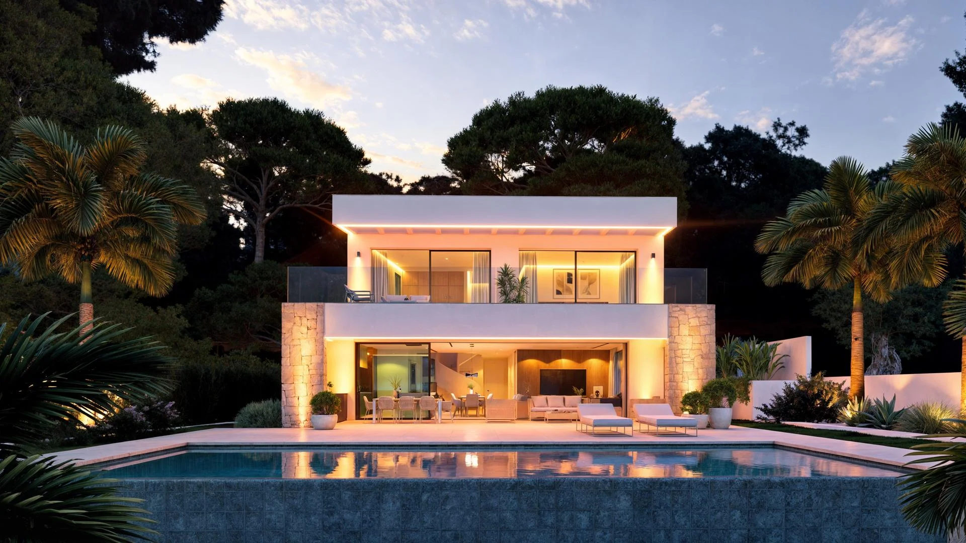 New Moraira villa with sea views